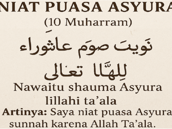 Puasa Asyura 10 Muharram: Ini Niat dan Cara Menjalankannya